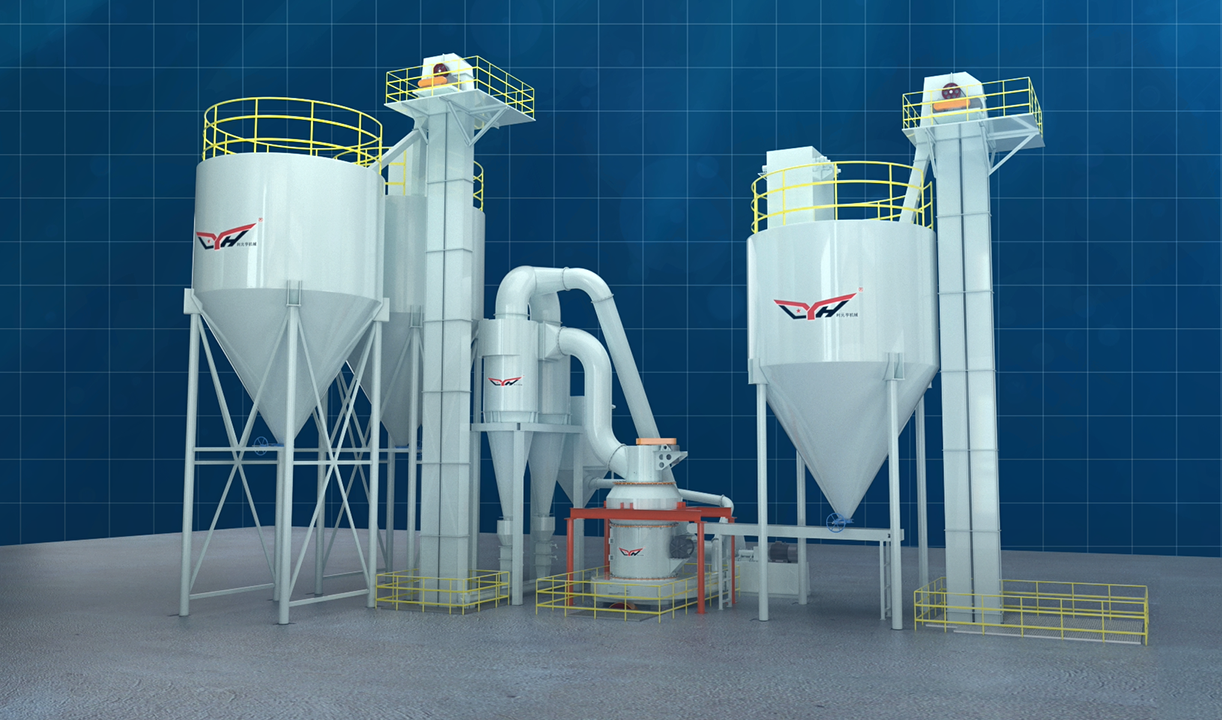 LYH998 طاحونة ريموند ذات 4 أسطوانات للطحن بالبندول